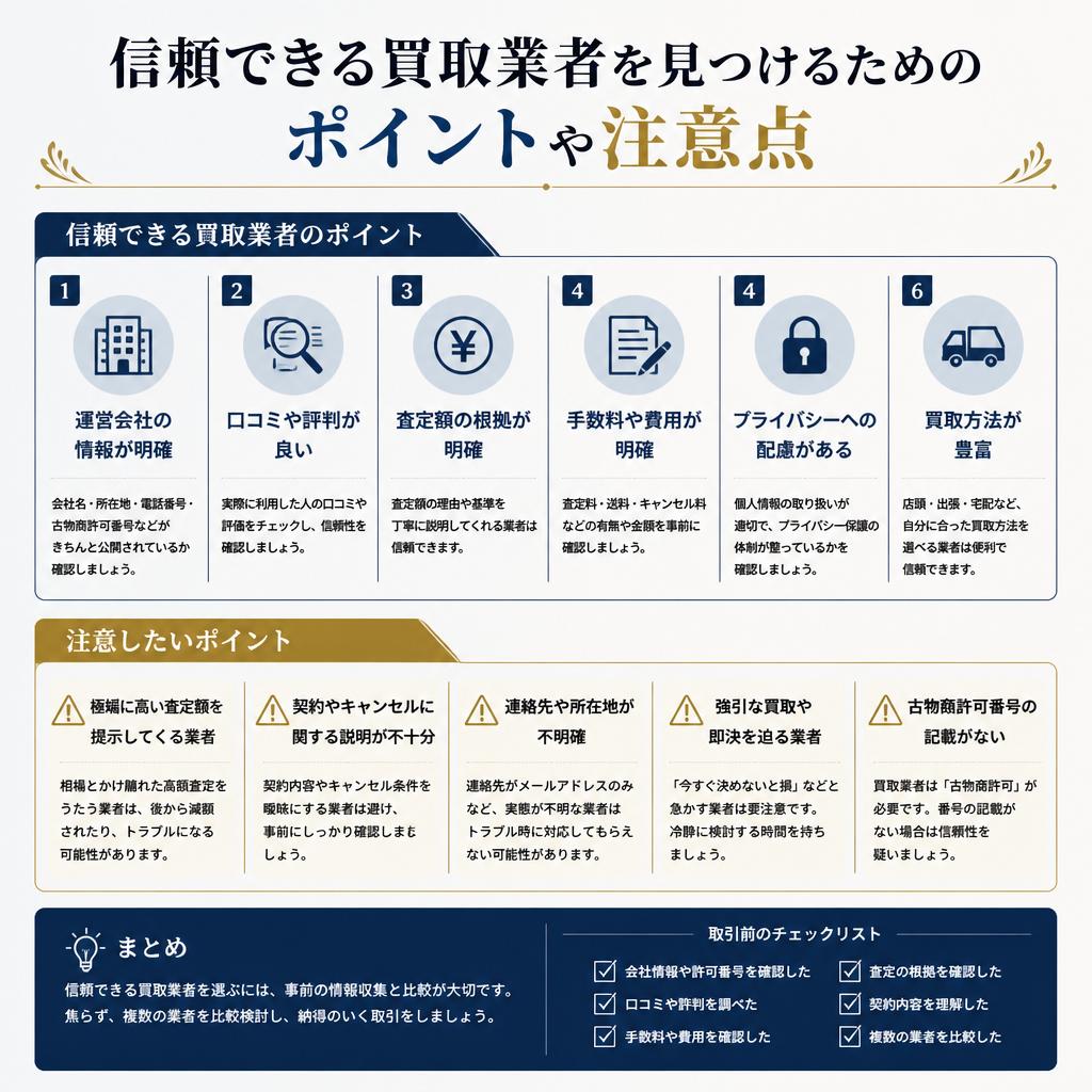 5. 買い手に求められる信頼性