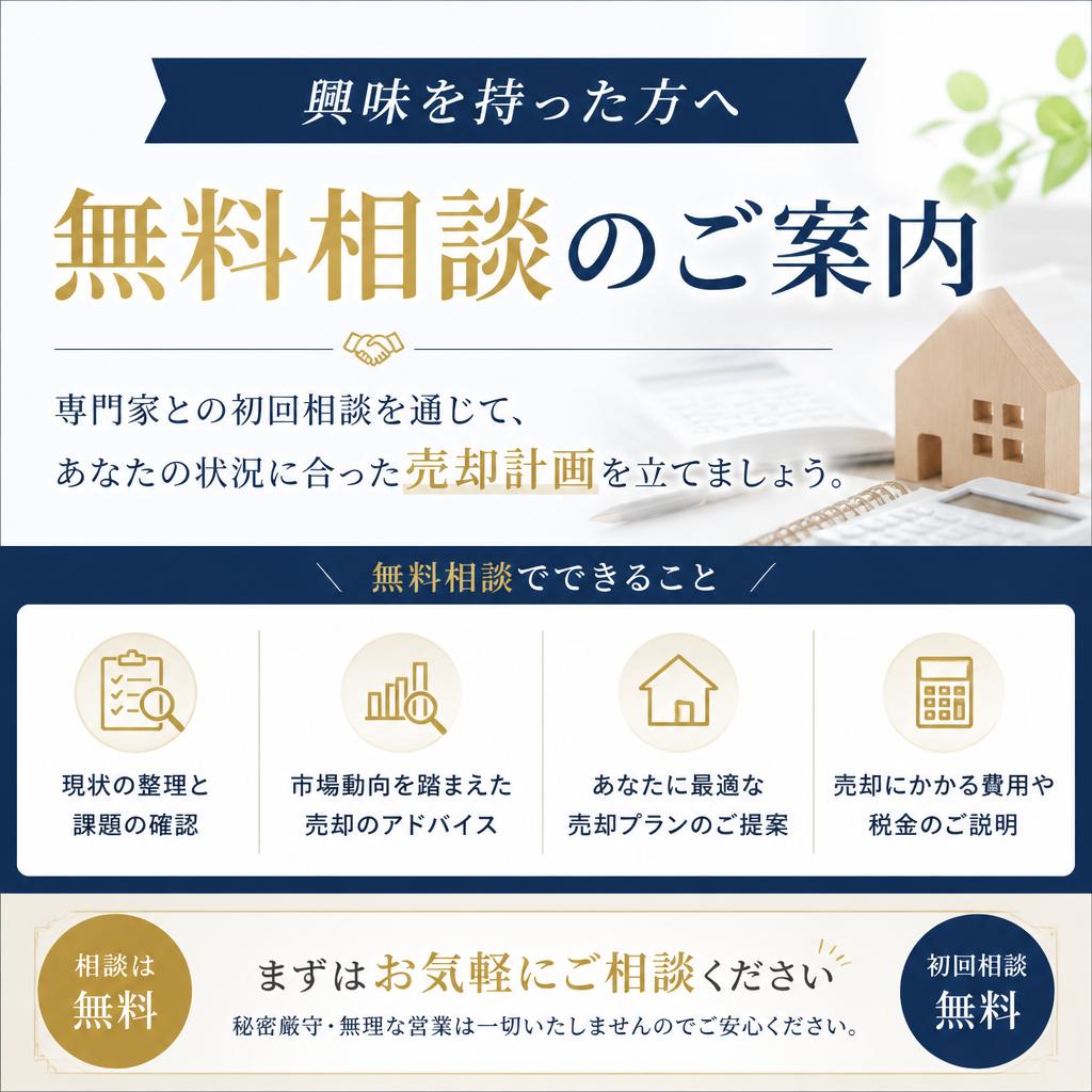 無料相談の案内